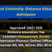 Calicut University Distance Education