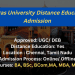 Madras University Distance Education