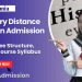 MA History Distance Education Admission