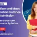 MA Journalism and Mass Communication Distance Education
