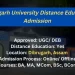 Dibrugarh University Distance Education
