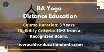 BA Yoga Distance Education Admission