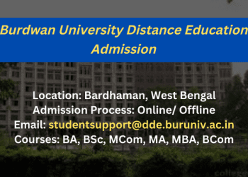 University of Burdwan Distance Education Admission 2025 | PG Courses, Eligibility, Courses & Fee