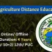 B.Sc Agriculture Distance Education Admission 2026 | Eligibility, Scope, Eligibility, Syllabus & Fee