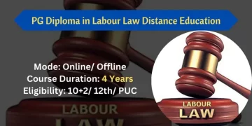 PG Diploma in Labour Law Distance Education