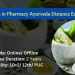 Diploma in Pharmacy Ayurveda Distance Education
