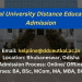 Utkal University Distance Education Admission 2025 | UG & PG Courses, Fee, & Eligibility