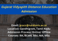Gujarat Vidyapith Distance Education