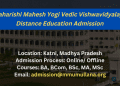 MMYVV Distance Education