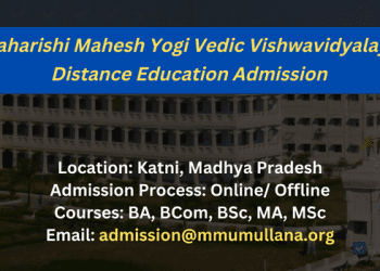MMYVV Distance Education Admission 2026 | Course List, Fee Structure, Eligibility, Last Date
