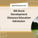 MA Rural Development Distance Education Admission