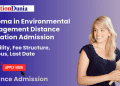 Diploma in Environmental Management Distance Education Admission