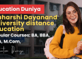 Maharshi Dayanand University Distance Education Admission