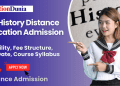 MA History Distance Education Admission