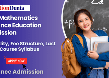 MSc Mathematics Distance Education Admission 2025 | Fee, Last Date, Eligibility
