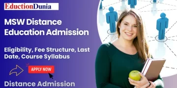 MSW Distance Education Admission