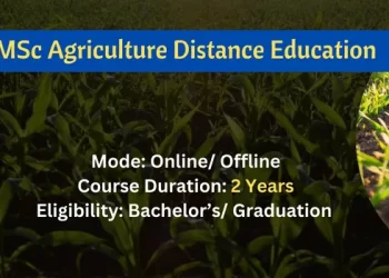 MSc Agriculture Distance Education