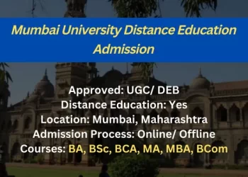 Mumbai University Distance Education Admission