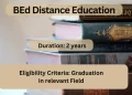 BED Disttance Education