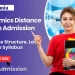 BA Economics Distance Education Admission