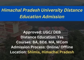 Himachal Pradesh Univeristy Distance Education