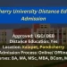Pondicherry University Distance Education