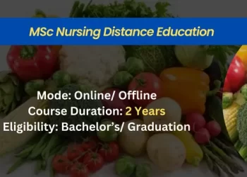 MSc Nursing Distance Education