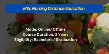 MSc Nursing Distance Education