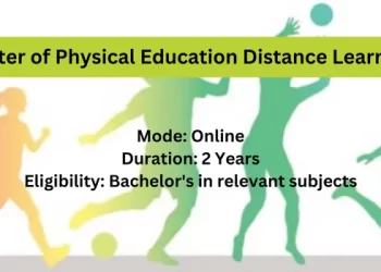Master of Physical Education Distance Education Admission