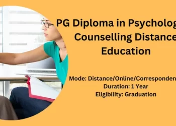 PG Diploma in Psychological Counselling Distance Education