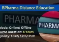 BPharma Distance Education