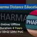BPharma Distance Education