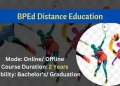BPEd Distance Education: