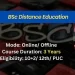 BSc Distance Education