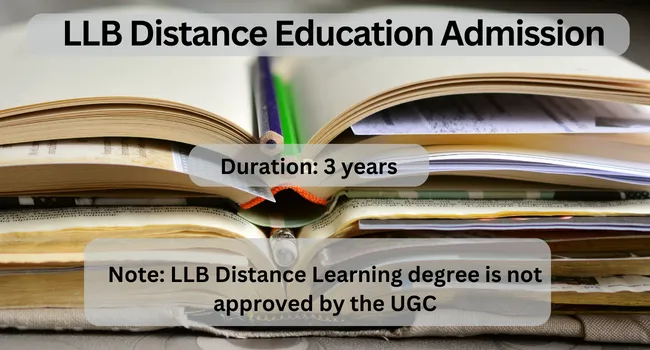 LLB Distance Education Admission | Fee, Eligibility, Admission Process & Scope