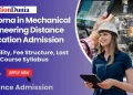 Diploma in Mechanical Engineering Distance Education Admission