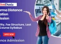 DPharma Distance Education Admission