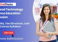 BSc Food Technology Distance Education Admission