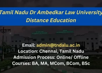 TNDALU Distance Education Admission