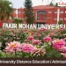 Fakir Mohan University Distance Education Admission