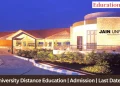 Jain University Distance Education Admission