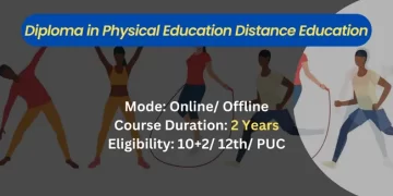 Diploma in Physical Education Distance Learning