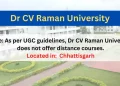 Dr CV Raman University Distance Education