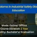 PG Diploma in Industrial Safety Distance Education