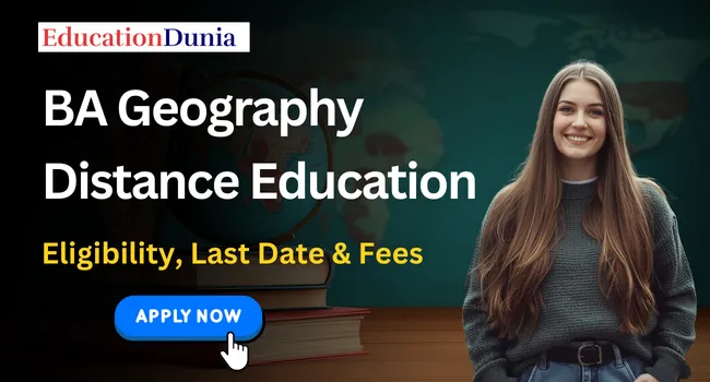 BA Geography Distance Education
