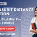 BA Sanskrit Distance Education