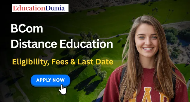 BCom Distance Education