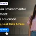 Diploma in Environmental Management Distance Education