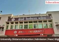 Jiwaji University Distance Education Admission