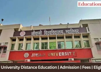 Jiwaji University Distance Education Admission